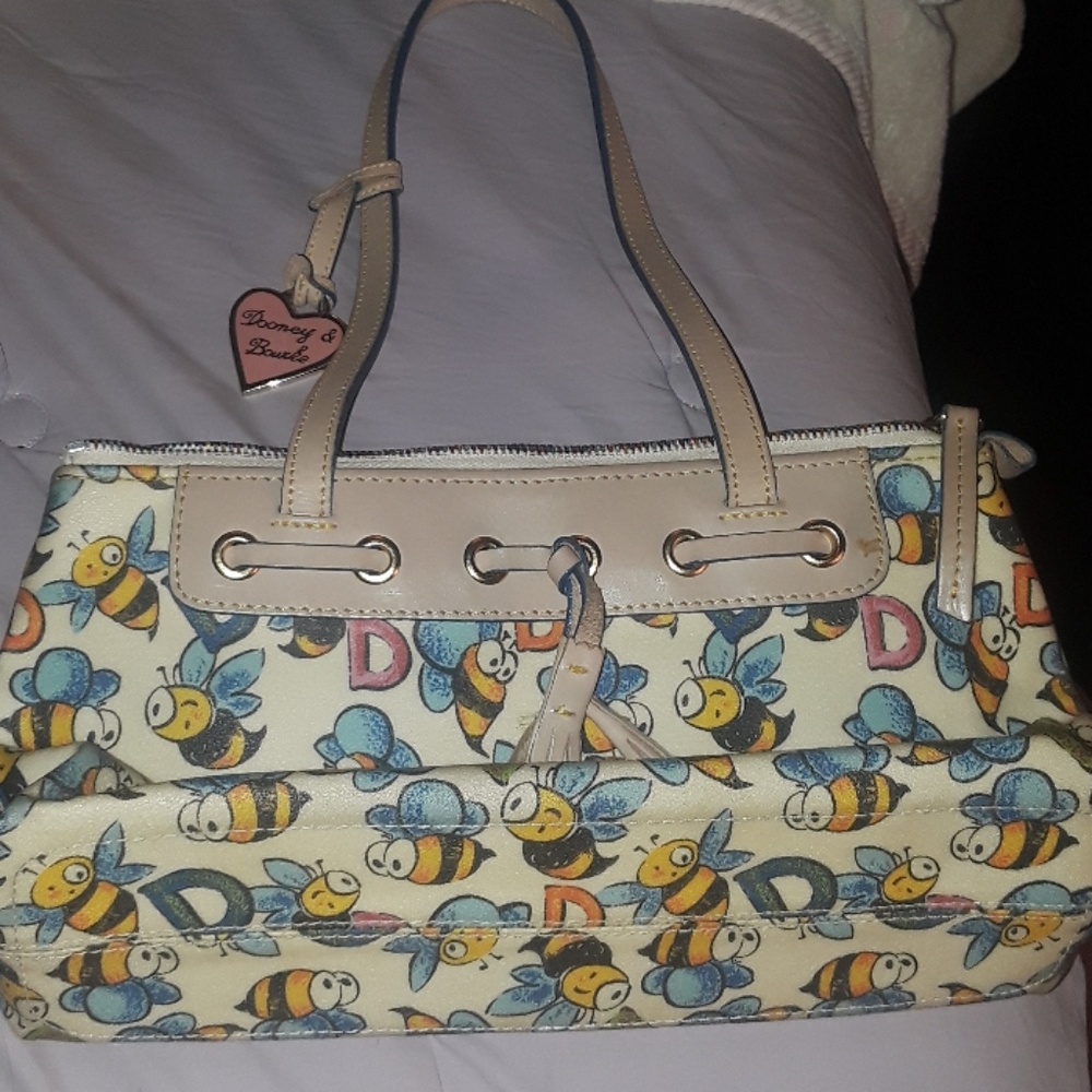 Authentic dooney and bourke bumblebee purse